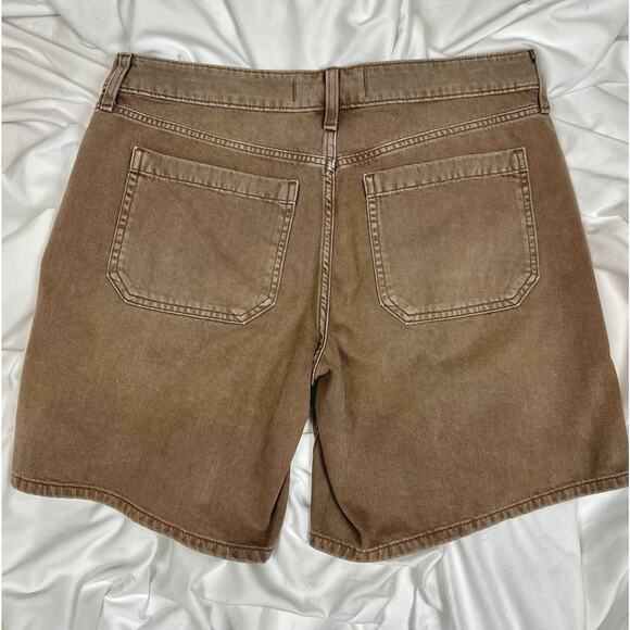 Hollister Low Rise Baggy Jorts in Khaki Brown size 12 - Picture 11 of 12
